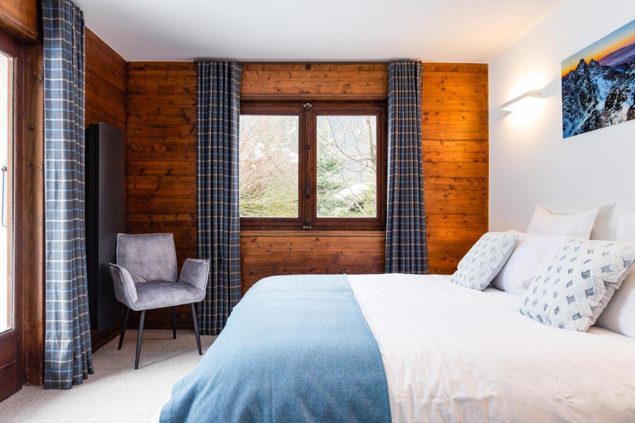 Chalet Les Praz - 280Sqm - Sauna Cinema Fitness - 5 Bedrooms In Heart Of Les Praz - By Cozee Rentals Σαμονί Εξωτερικό φωτογραφία