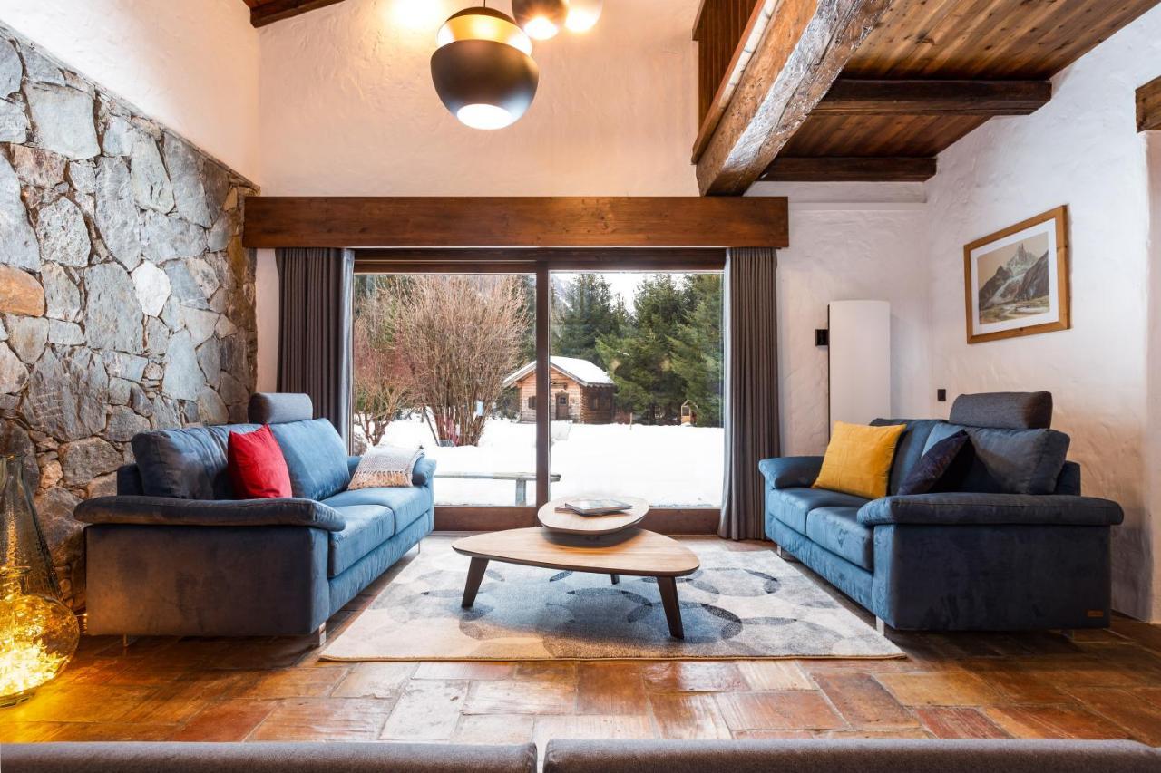 Chalet Les Praz - 280Sqm - Sauna Cinema Fitness - 5 Bedrooms In Heart Of Les Praz - By Cozee Rentals Σαμονί Εξωτερικό φωτογραφία