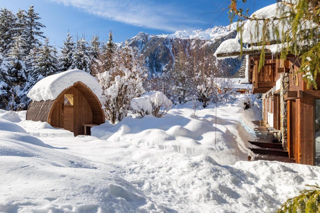 Chalet Les Praz - 280Sqm - Sauna Cinema Fitness - 5 Bedrooms In Heart Of Les Praz - By Cozee Rentals Σαμονί Εξωτερικό φωτογραφία
