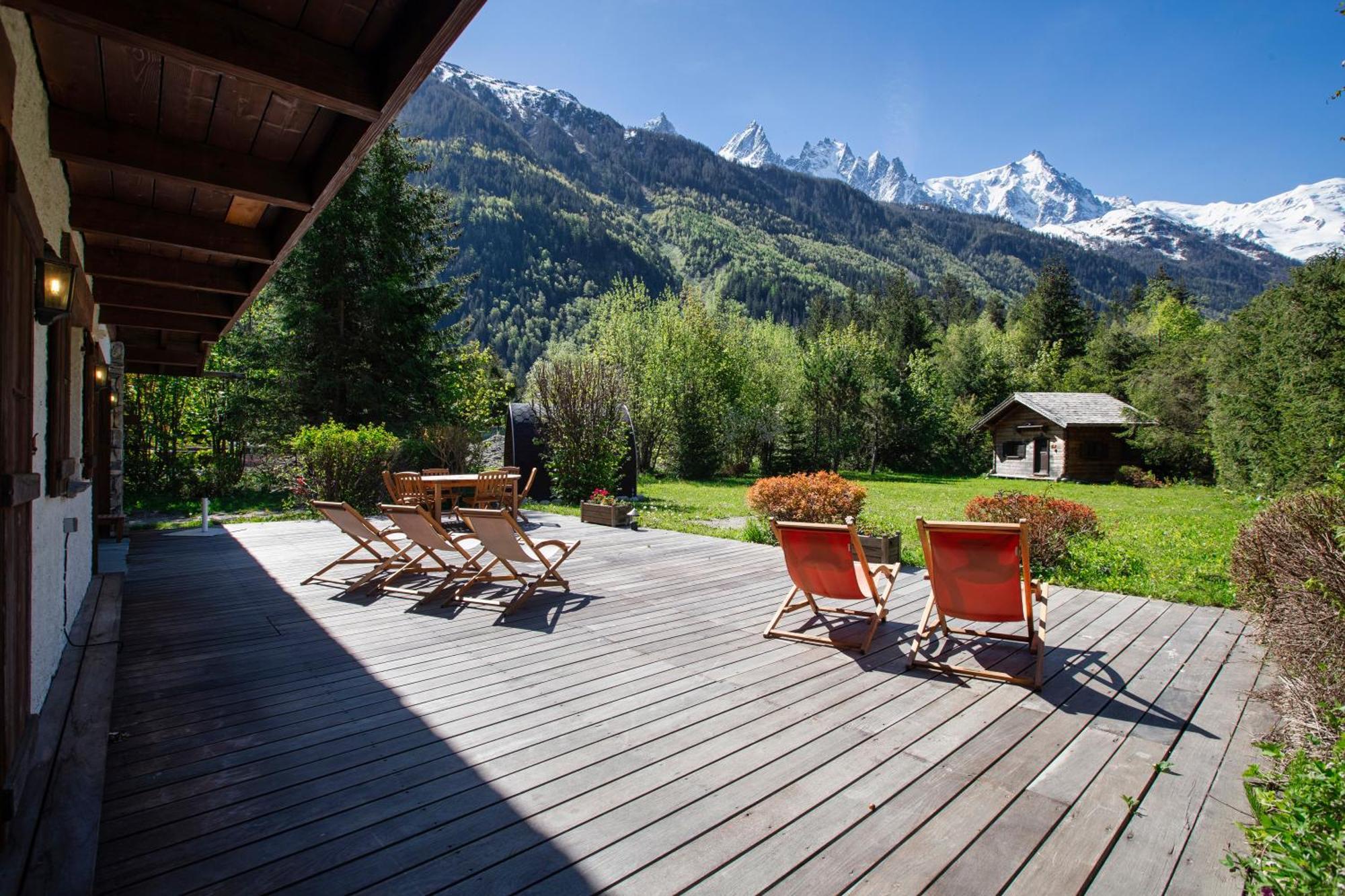 Chalet Les Praz - 280Sqm - Sauna Cinema Fitness - 5 Bedrooms In Heart Of Les Praz - By Cozee Rentals Σαμονί Εξωτερικό φωτογραφία